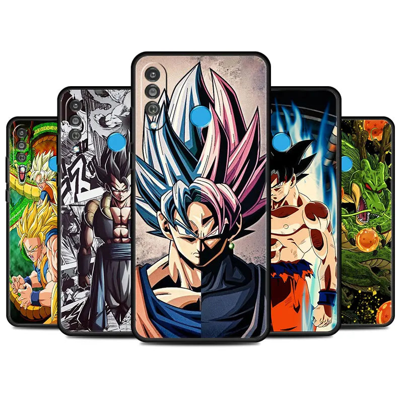 Dragons- Balls Anime Phone Case for Huawei P30 Lite P20 Lite P40 Pro P50 P60 Pro P Smart Z Silicone Cover 