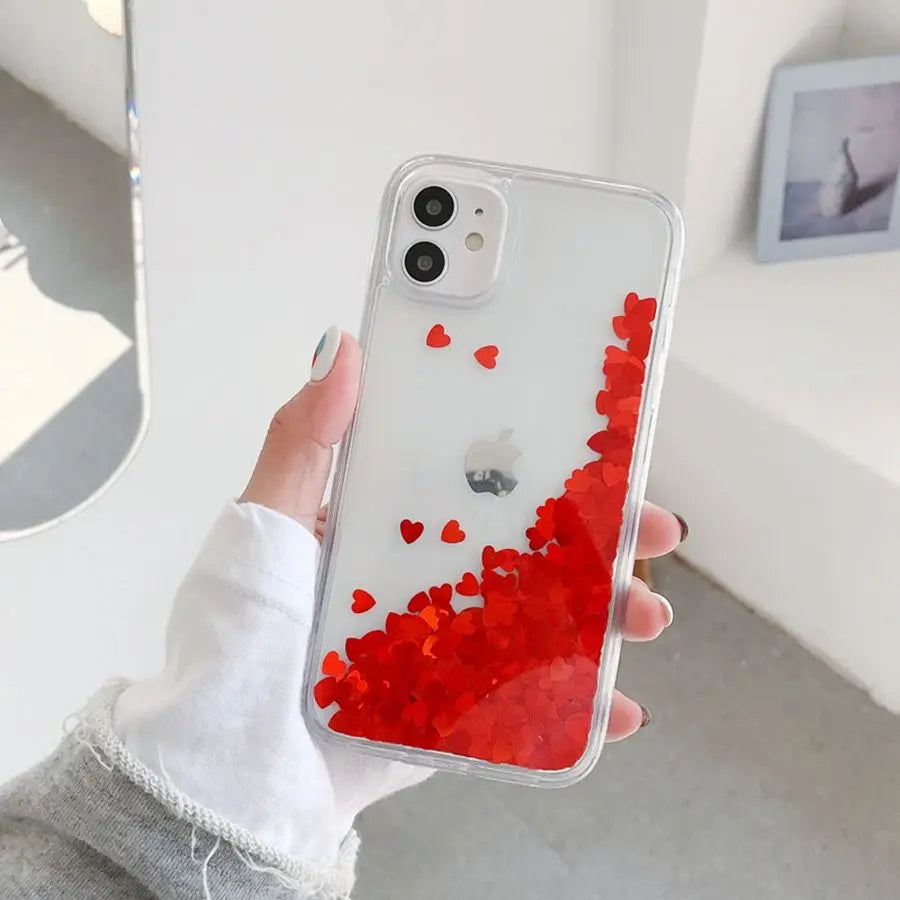 Liquid Hearts for Iphone Case