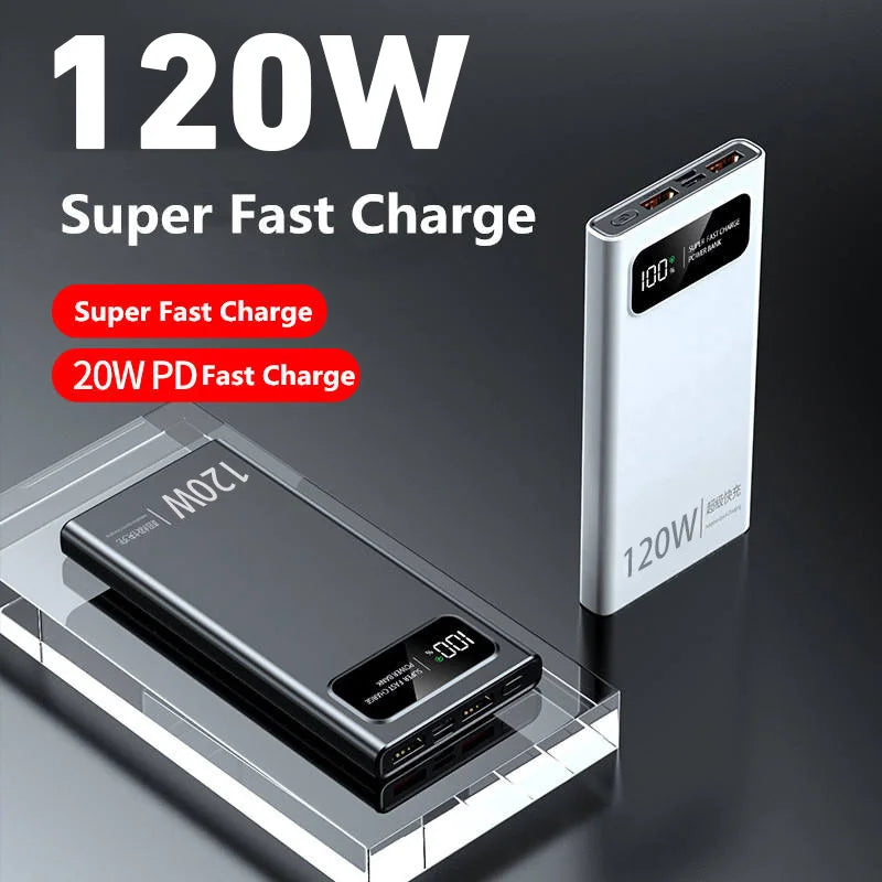 Xiaomi 200000mAh 120W Power Bank Super Fast Charging Battery High Capacity