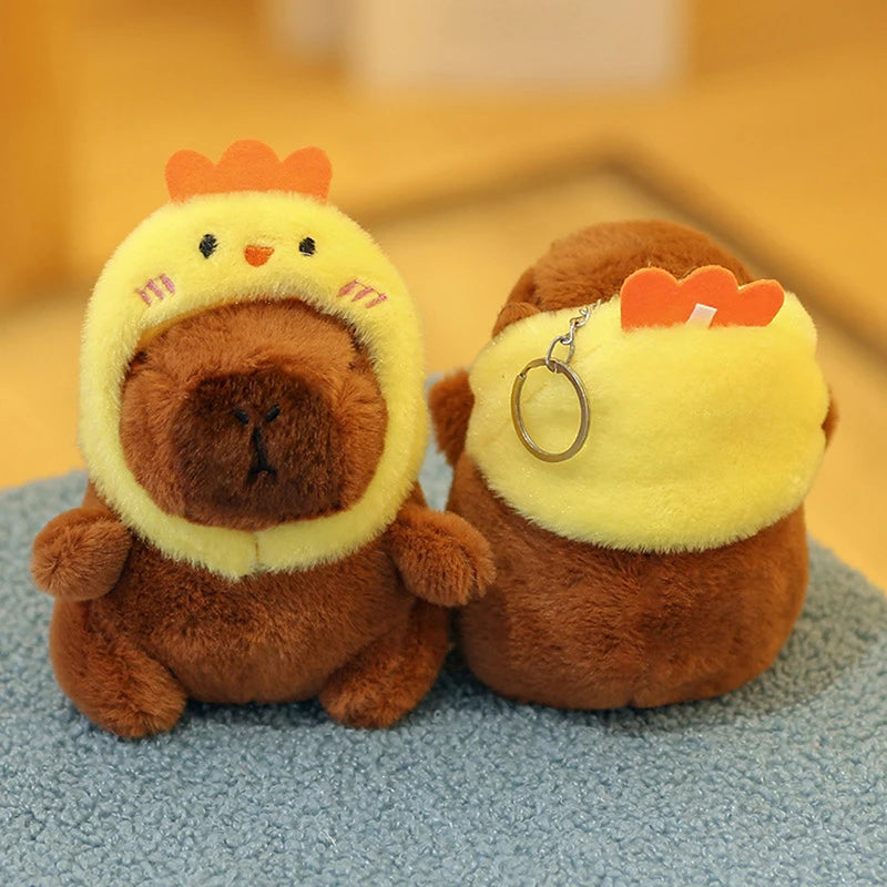 Capybara Plush Kulcstartó