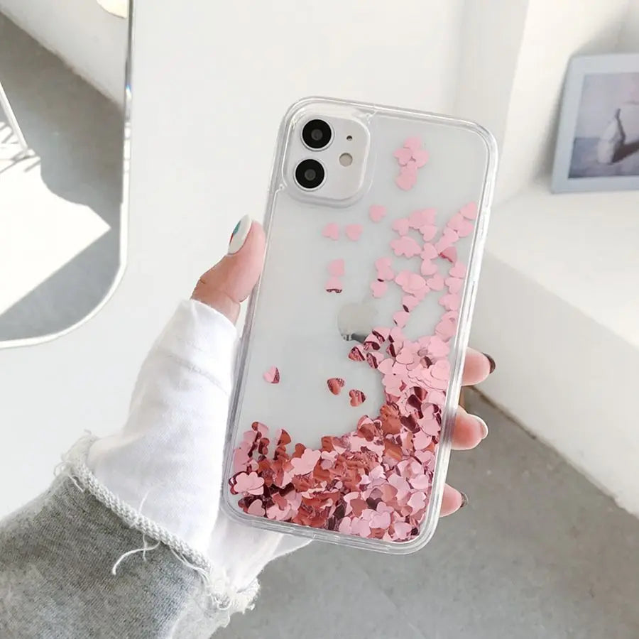 Liquid Hearts for Iphone Case