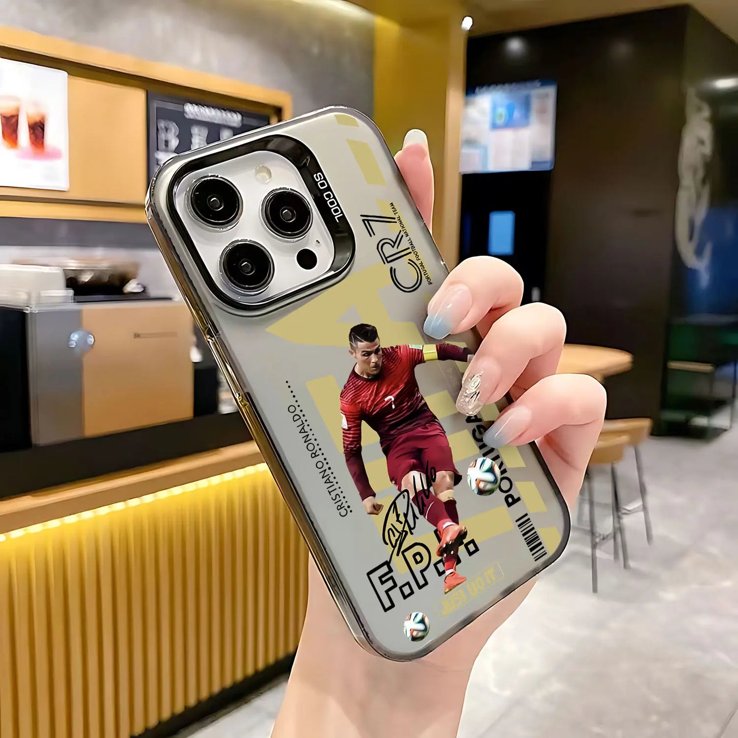 Messi / Ronaldo Phone Case For iPhone