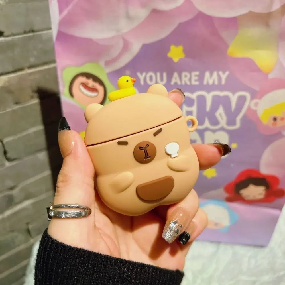 Capybara Earphone Case for Apple AirPods