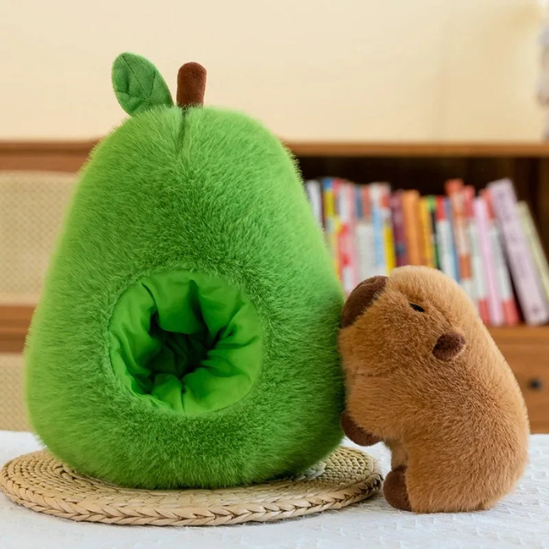 Avocado Plush Toy Capybara