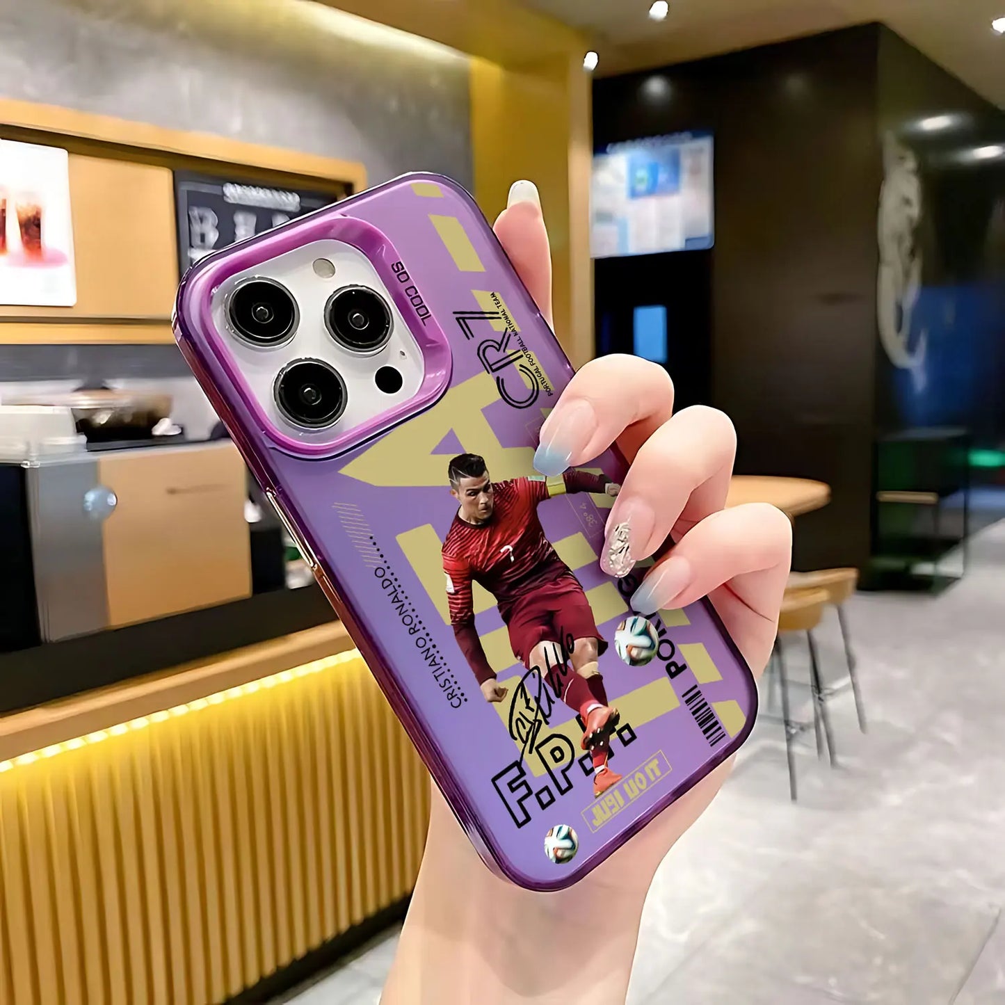 Messi / Ronaldo Phone Case For iPhone