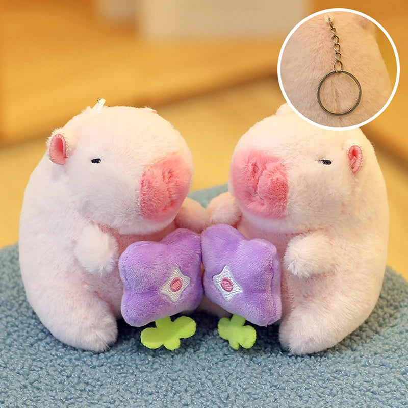 Capybara Plush Kulcstartó