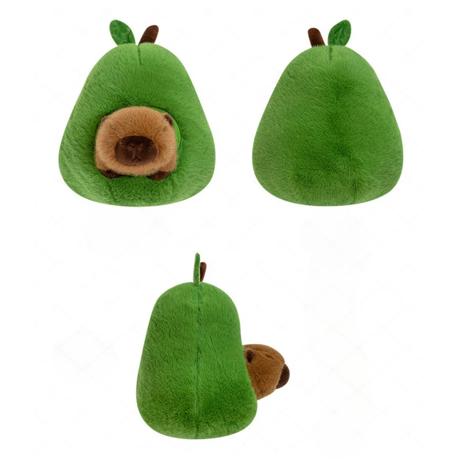 Avocado Plush Toy Capybara