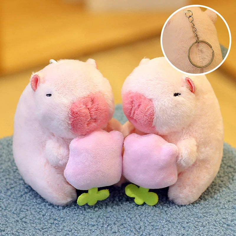 Capybara Plush Kulcstartó