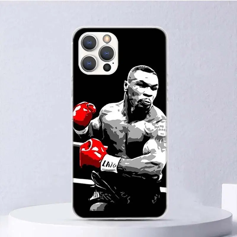 Mike Tyson Soft Case For iPhone 14-16 Pro Max