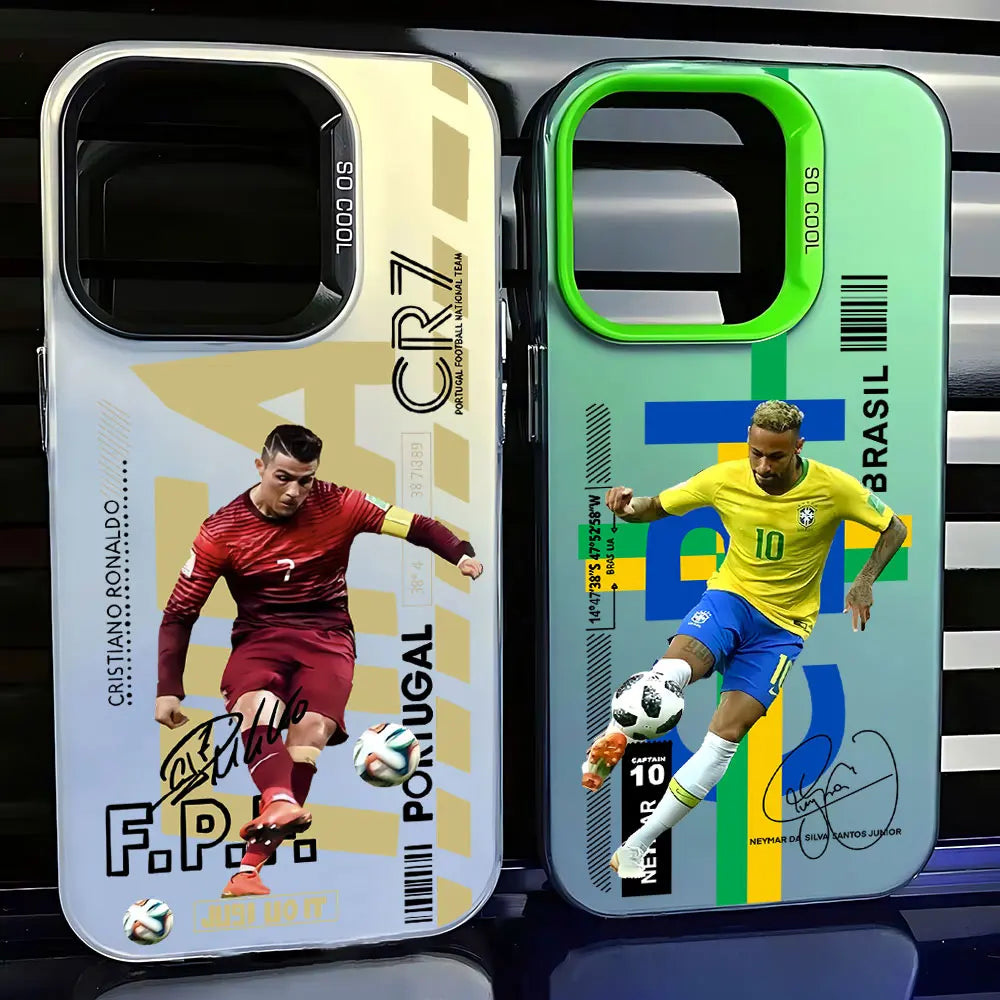 Messi / Ronaldo Phone Case For iPhone