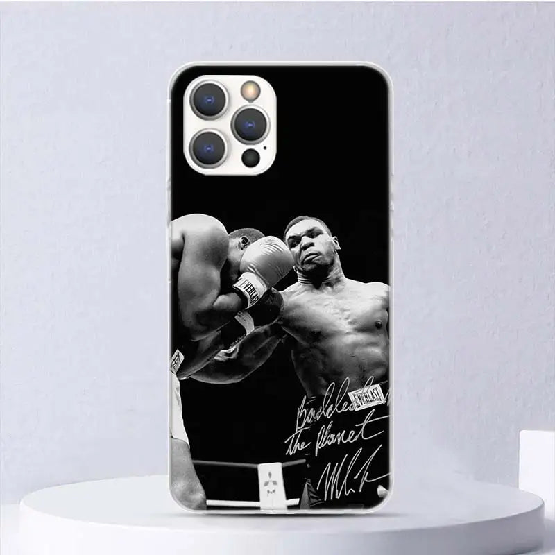 Mike Tyson Soft Case For iPhone 14-16 Pro Max