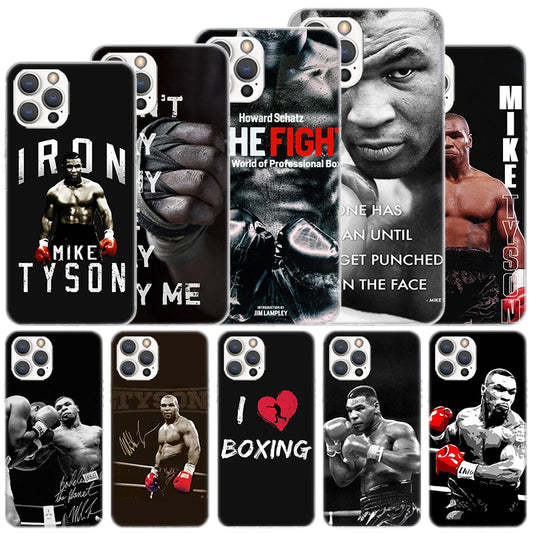 Mike Tyson Soft Case For iPhone 14-16 Pro Max