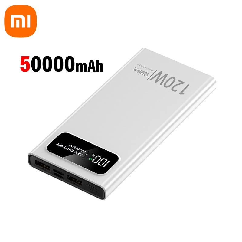 Xiaomi 200000mAh 120W Power Bank Super Fast Charging Battery High Capacity