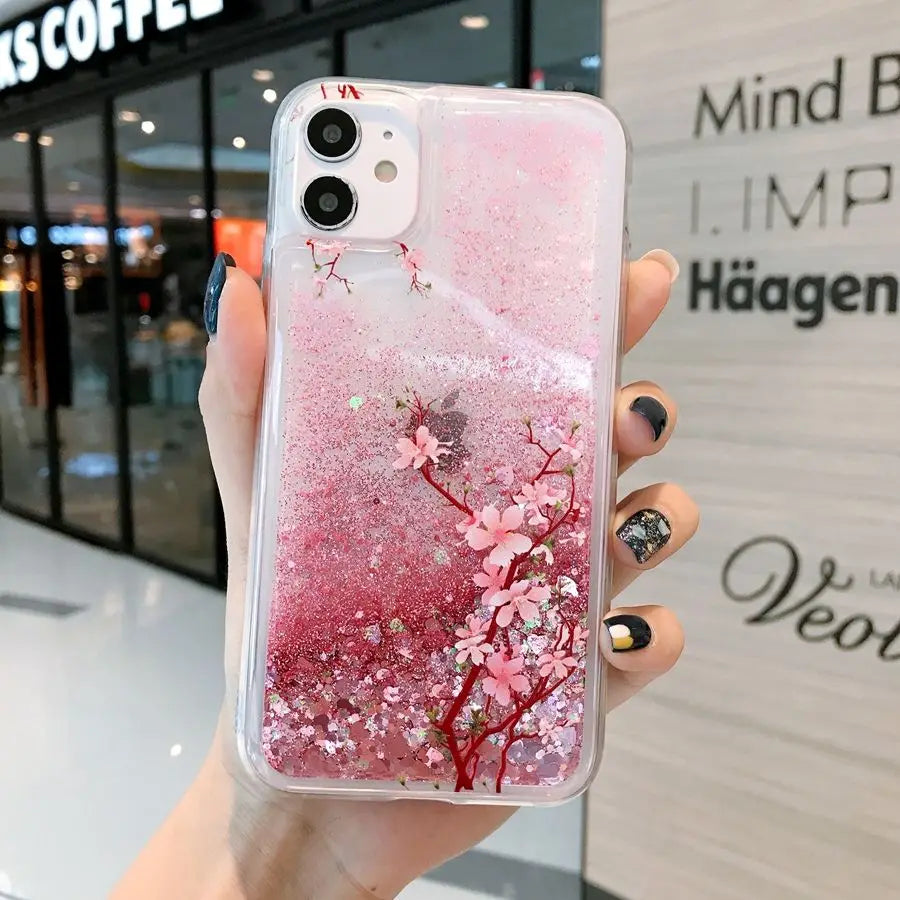 Liquid Hearts for Iphone Case