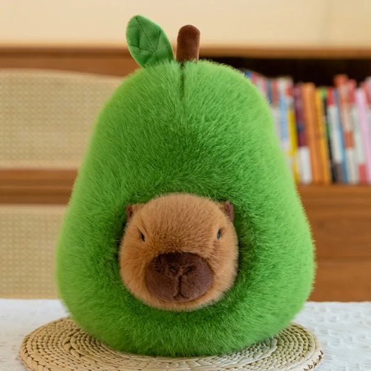 Avocado Plush Toy Capybara