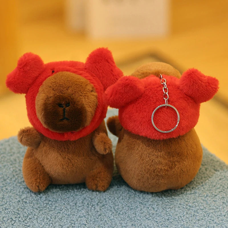 Capybara Plush Kulcstartó