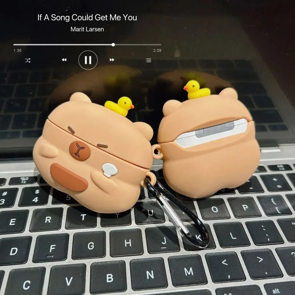 Capybara Earphone Case for Apple AirPods